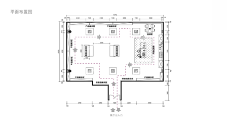 世鷹工業(yè)風展廳設計