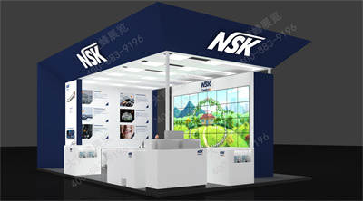 口腔展展臺設(shè)計搭建-NSK